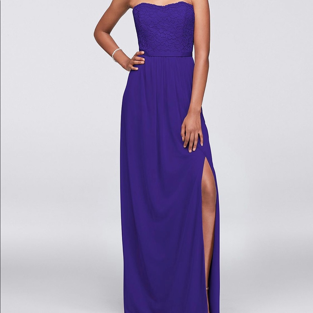 Bridesmaids Dress - David’s Bridal - Strapless
